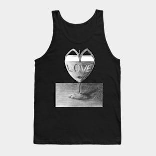 Glass of love Tank Top